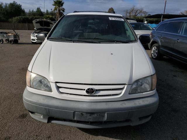 4T3ZF19C43U530058 - 2003 TOYOTA SIENNA CE WHITE photo 5