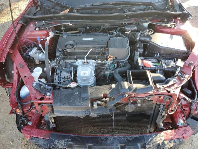 1HGCT1B65HA008839 - 2017 HONDA ACCORD EXL RED photo 11