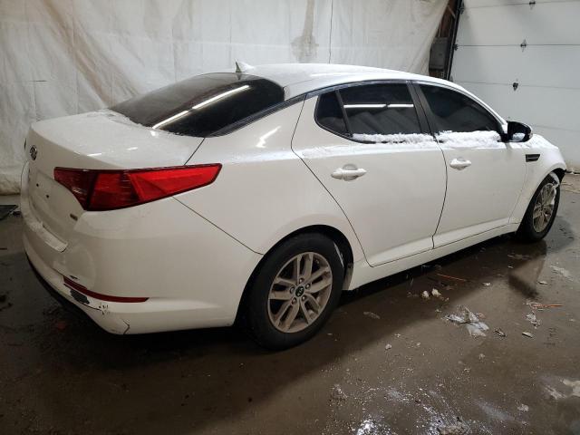 KNAGM4A71B5135237 - 2011 KIA OPTIMA LX WHITE photo 3