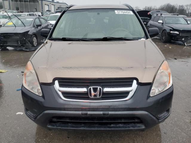 JHLRD784X3C046078 - 2003 HONDA CR-V LX TAN photo 5