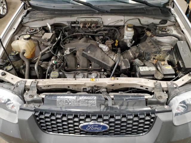 1FMYU93127KA13004 - 2007 FORD ESCAPE XLT GRAY photo 11