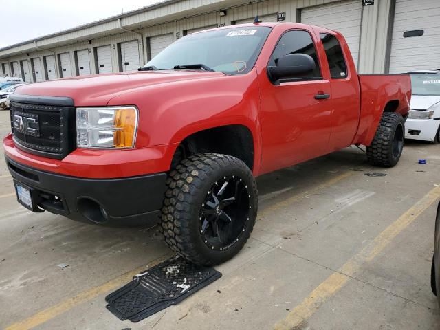 1GTR2VE71CZ319816 - 2012 GMC SIERRA K1500 SLE RED photo 1