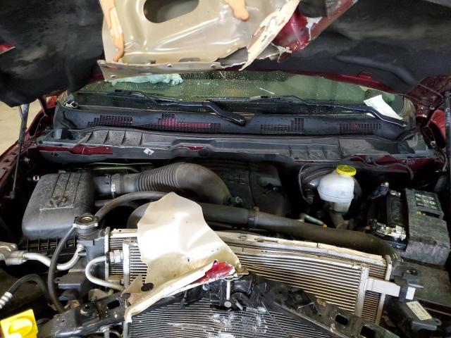 1C6RR7TT5KS740153 - 2019 RAM 1500 CLASS SLT 勃艮第红 照片 11