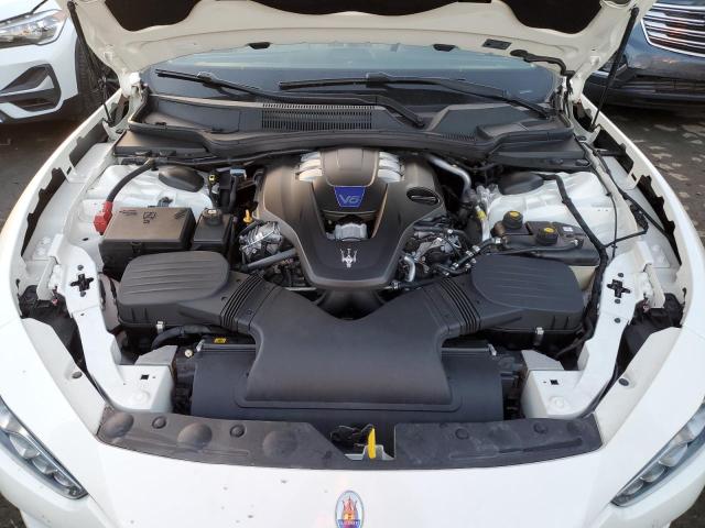 ZAM57RTA9F1130609 - 2015 MASERATI GHIBLI S WHITE photo 11