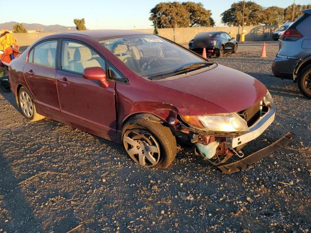 1HGFA16596L084103 - 2006 HONDA CIVIC LX BURGUNDY photo 4