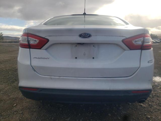 3FA6P0G73FR226847 - 2015 FORD FUSION S WHITE photo 6