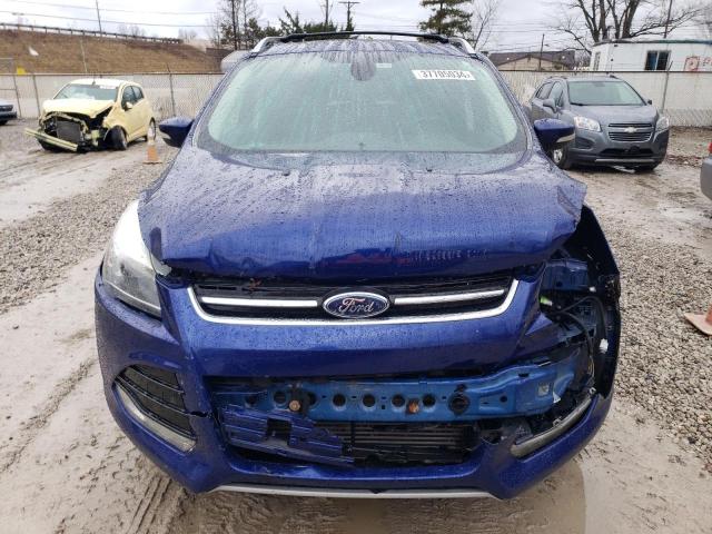 1FMCU9J95DUD66274 - 2013 FORD ESCAPE TITANIUM BLUE photo 5