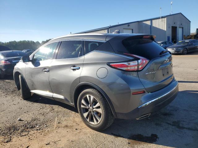 5N1AZ2MG3HN130233 - 2017 NISSAN MURANO S GRAY photo 2