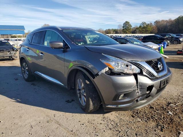 5N1AZ2MG3HN130233 - 2017 NISSAN MURANO S GRAY photo 4