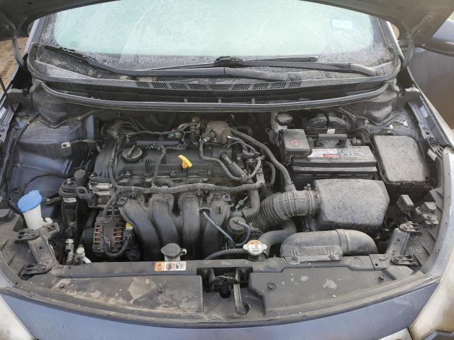 KNAFZ4A86E5106956 - 2014 KIA FORTE EX GRAY photo 11