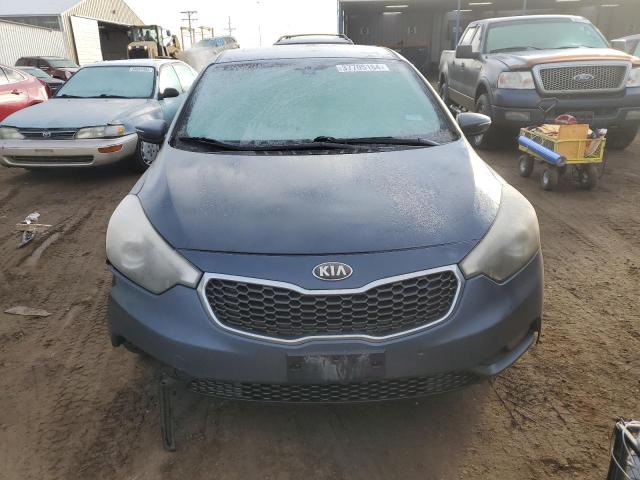 KNAFZ4A86E5106956 - 2014 KIA FORTE EX GRAY photo 5