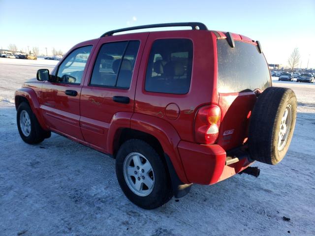 1J4GL58K93W614923 - 2003 JEEP LIBERTY LIMITED RED photo 2