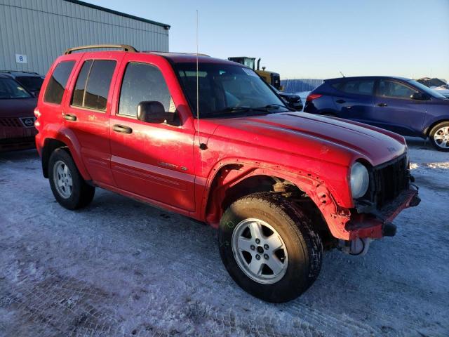 1J4GL58K93W614923 - 2003 JEEP LIBERTY LIMITED RED photo 4