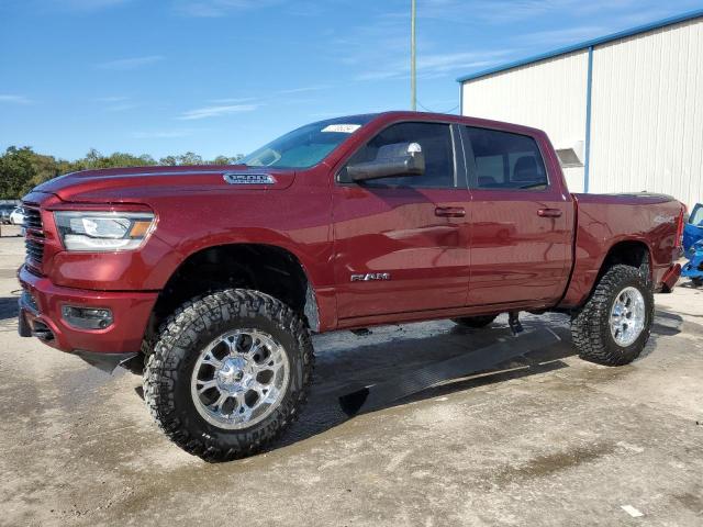 1C6SRFFTXKN681574 - 2019 RAM 1500 BIG HORN/LONE STAR BURGUNDY photo 1