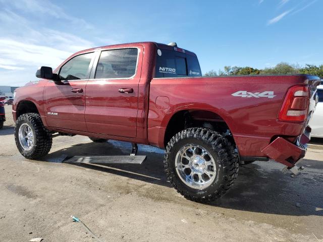 1C6SRFFTXKN681574 - 2019 RAM 1500 BIG HORN/LONE STAR BURGUNDY photo 2