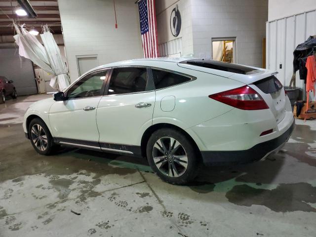 5J6TF2H5XFL000466 - 2015 HONDA CROSSTOUR WHITE photo 2