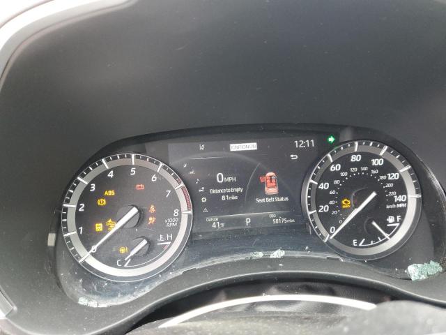 5TDGZRBH9MS532653 - 2021 TOYOTA HIGHLANDER XLE GRAY photo 9