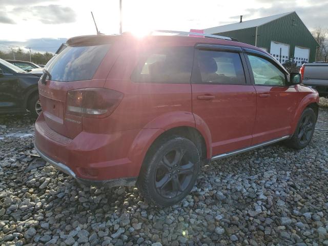 3C4PDDGG1JT430878 - 2018 DODGE JOURNEY CROSSROAD RED photo 3