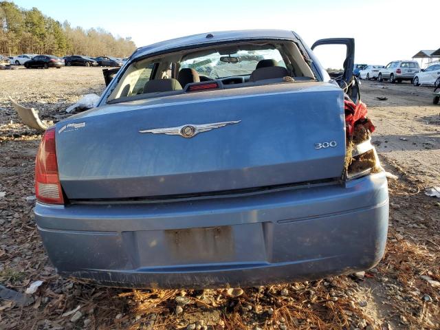 2C3KA43R87H795655 - 2007 CHRYSLER 300 BLUE photo 6