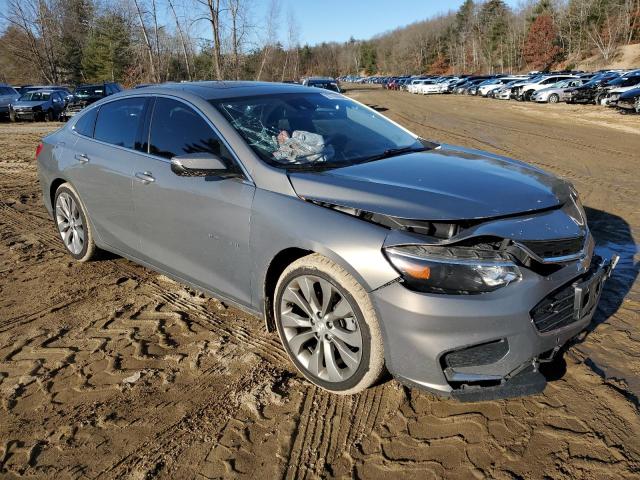 1G1ZE5SX4JF118558 - 2018 CHEVROLET MALIBU PREMIER GRAY photo 4