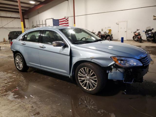 1C3CCBCB5CN307866 - 2012 CHRYSLER 200 LIMITED BLUE photo 4