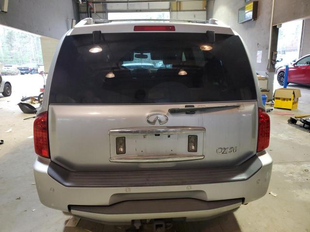 5N3AA08C46N807412 - 2006 INFINITI QX56 SILVER photo 6