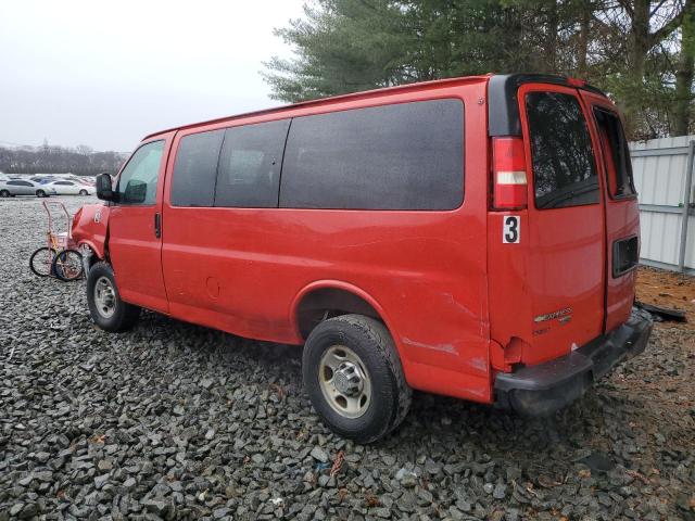 1GAZGPDG8A1146346 - 2010 CHEVROLET EXPRESS G2 LS RED photo 2