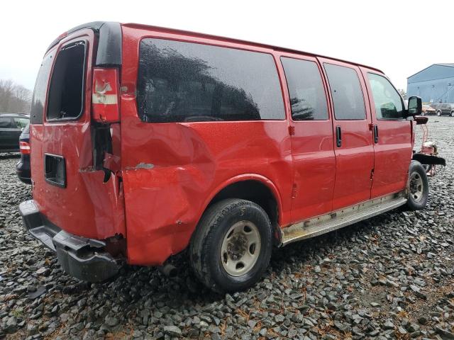 1GAZGPDG8A1146346 - 2010 CHEVROLET EXPRESS G2 LS RED photo 3