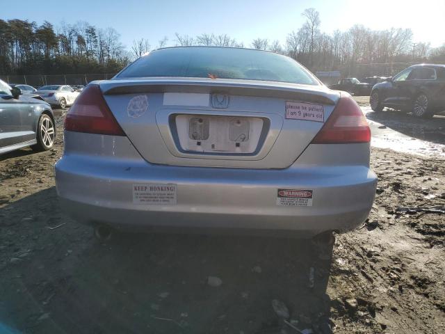 1HGCM82405A015830 - 2005 HONDA ACCORD SE SILVER photo 6