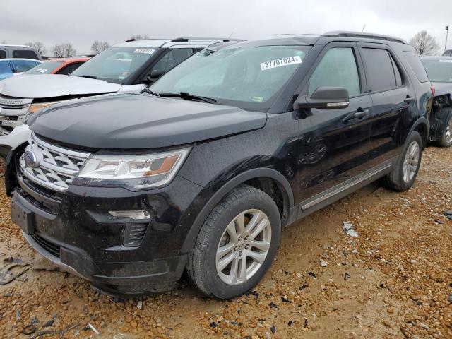 1FM5K8D80KGA74877 - 2019 FORD EXPLORER XLT BLACK photo 1