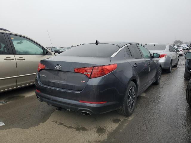 KNAGM4A77B5135274 - 2011 KIA OPTIMA LX CHARCOAL photo 3