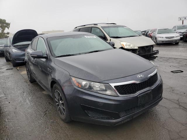 KNAGM4A77B5135274 - 2011 KIA OPTIMA LX CHARCOAL photo 4