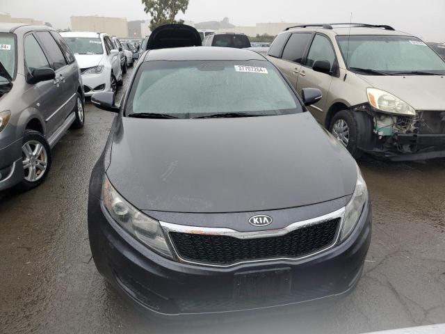 KNAGM4A77B5135274 - 2011 KIA OPTIMA LX CHARCOAL photo 5