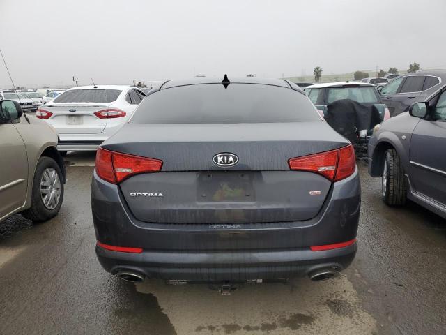 KNAGM4A77B5135274 - 2011 KIA OPTIMA LX CHARCOAL photo 6