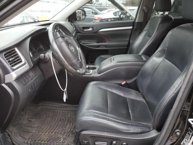 5TDJKRFH0FS106843 - 2015 TOYOTA HIGHLANDER XLE 黑色 照片 7