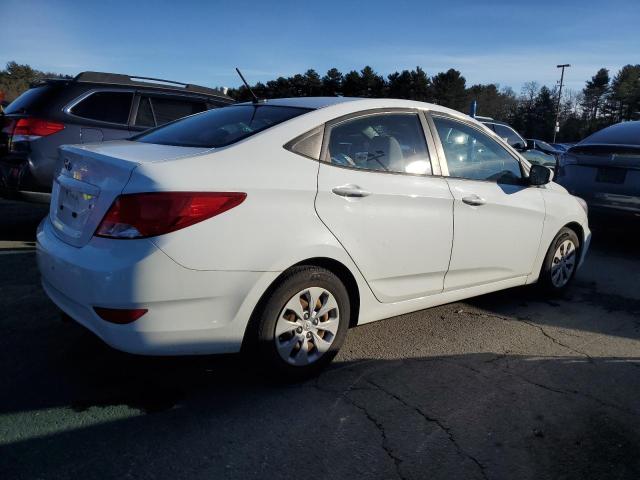 KMHCT4AE3FU795726 - 2015 HYUNDAI ACCENT GLS WHITE photo 3