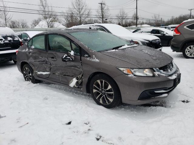 2HGFB2F80DH554400 - 2013 HONDA CIVIC EX BROWN photo 4