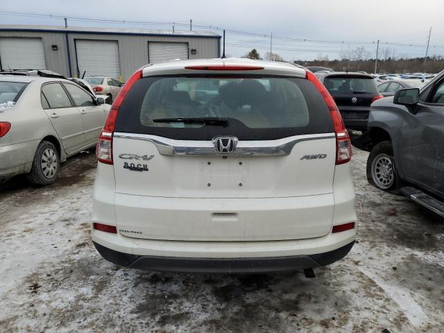 5J6RM4H34GL002547 - 2016 HONDA CR-V LX WHITE photo 6