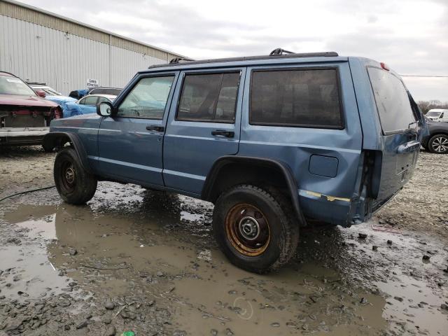 1J4FJ78S3VL611887 - 1997 JEEP CHEROKEE COUNTRY BLUE photo 2