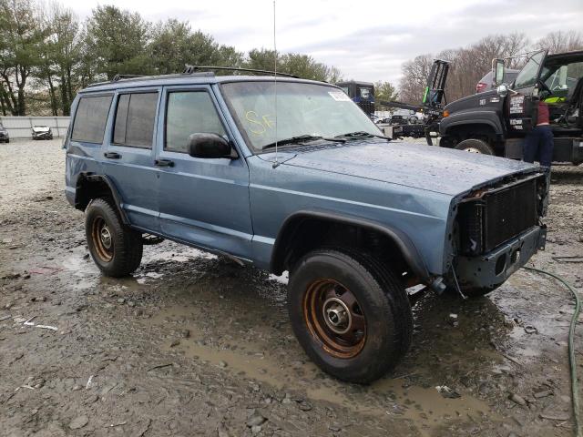 1J4FJ78S3VL611887 - 1997 JEEP CHEROKEE COUNTRY BLUE photo 4