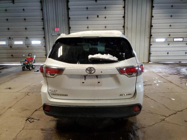 5TDJKRFH5FS196748 - 2015 TOYOTA HIGHLANDER XLE 白色 照片 6
