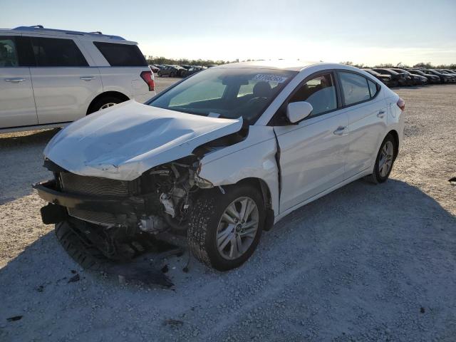 5NPD84LFXLH598008 - 2020 HYUNDAI ELANTRA SEL WHITE photo 1