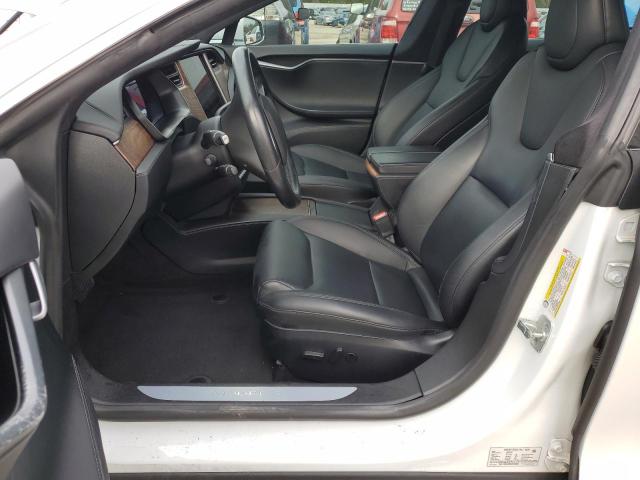 5YJSA1E24LF395330 - 2020 TESLA MODEL S თეთრი ფოტო 7