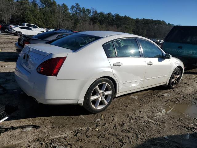 1N4BA41E44C858105 - 2004 NISSAN MAXIMA SE WHITE photo 3