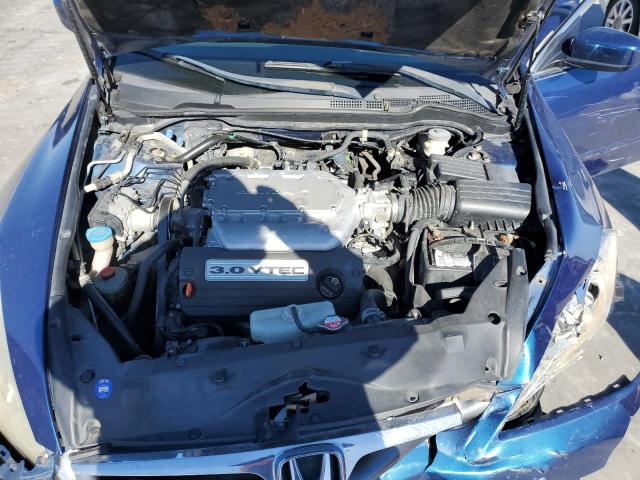 1HGCM66596A009355 - 2006 HONDA ACCORD EX BLUE photo 11