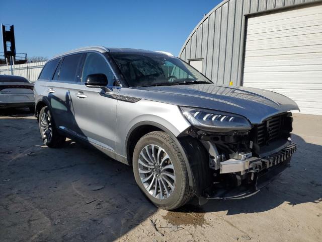 5LM5J6XC6PGL20634 - 2023 LINCOLN AVIATOR 银色 照片 4
