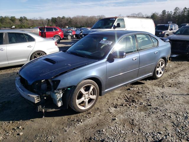 4S3BL676166219276 - 2006 SUBARU LEGACY GT LIMITED BLUE photo 1