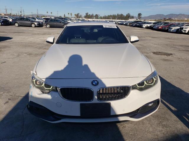 WBA4J1C52JBG78685 - 2018 BMW 430I GRAN COUPE WHITE photo 5