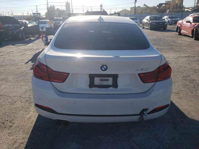 WBA4J1C52JBG78685 - 2018 BMW 430I GRAN COUPE WHITE photo 6