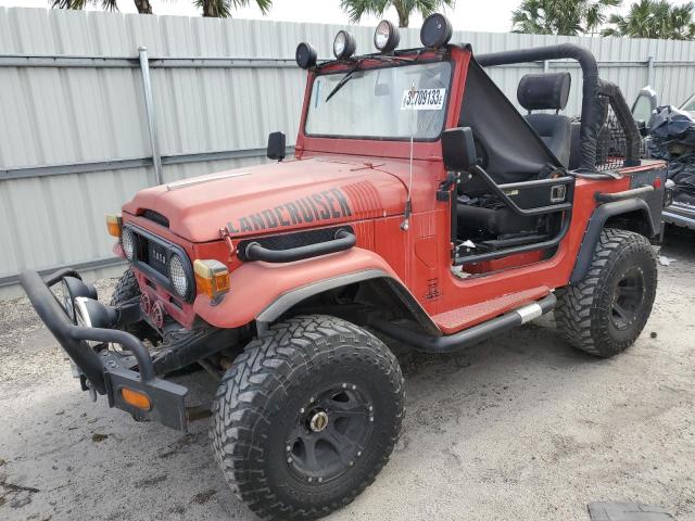 FJ4090415 - 1971 TOYOTA LANDCRUISE RED photo 2